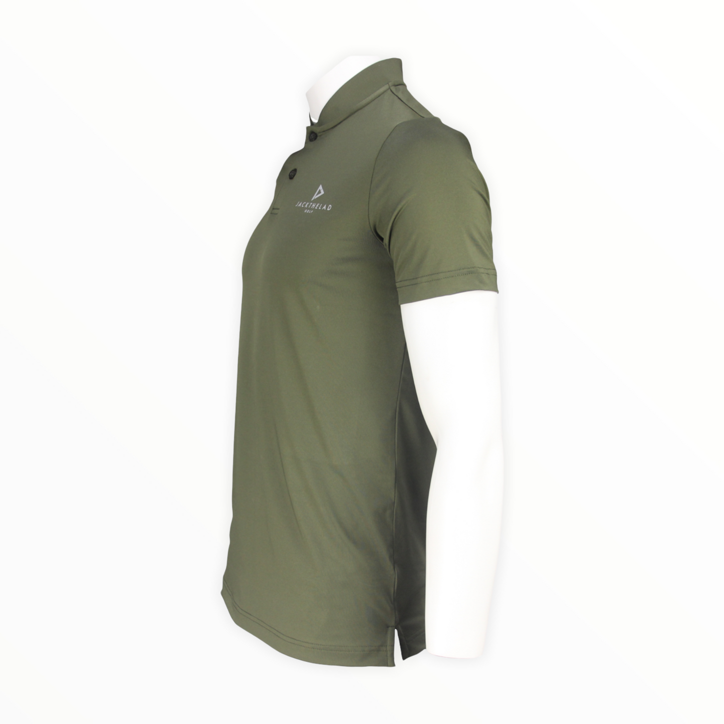 Edge golf polo - Olive side view
