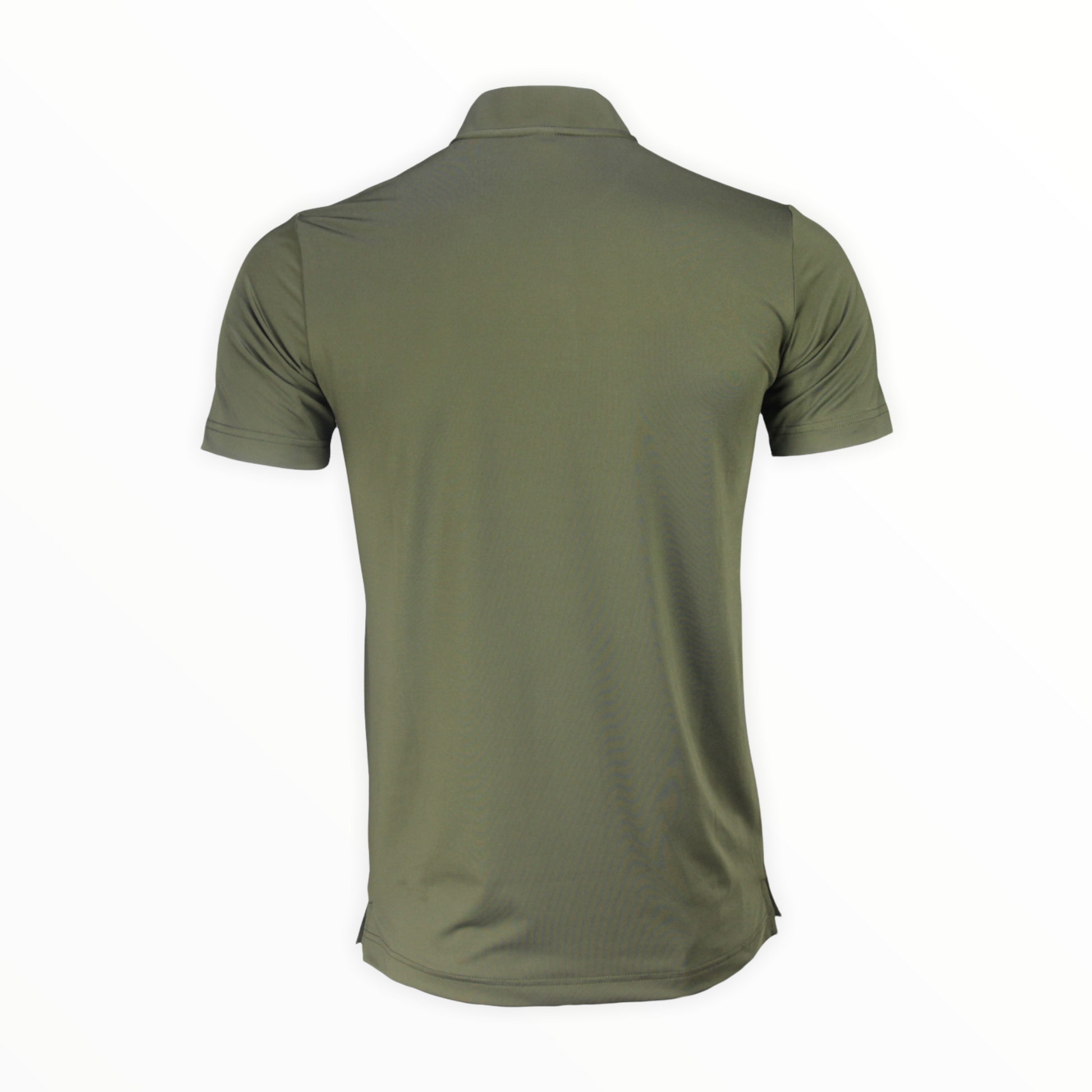 Edge golf polo - Olive back view